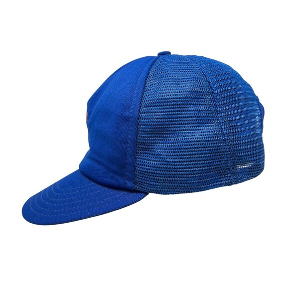 New Era Dupont Vtg Mesh Trucker Snapback Hat Cap Baseball Texas Rangers USA Made - Picture 4 of 9